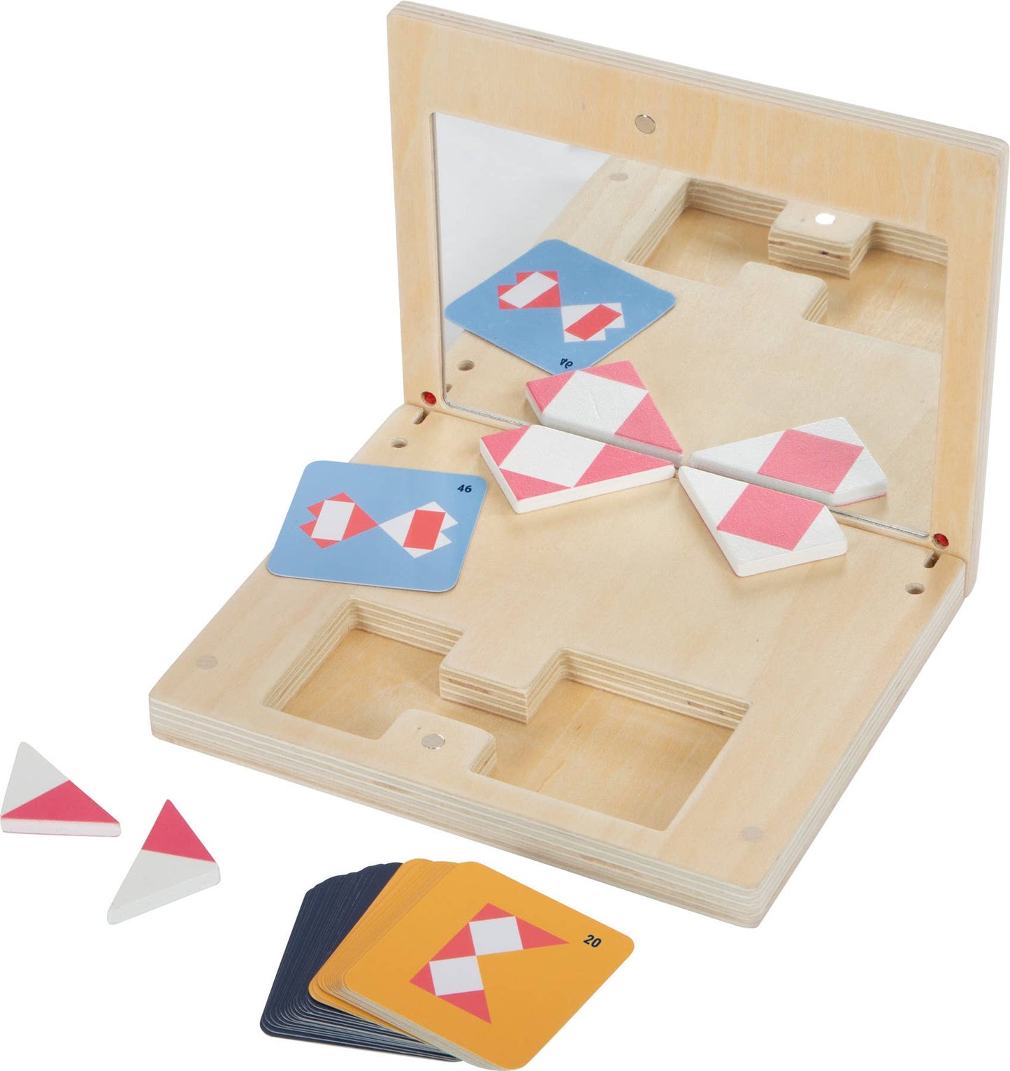Jeu de symétrie avec miroir