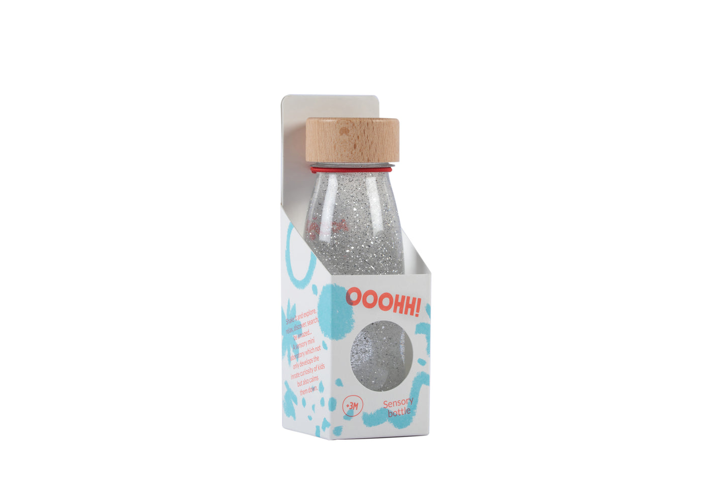 Bouteille sensorielle flottante ○ silver