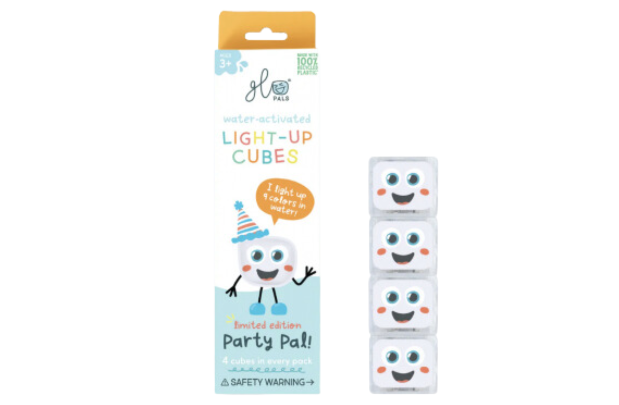 Glo Pals cubes (personnage party pal /blanc)