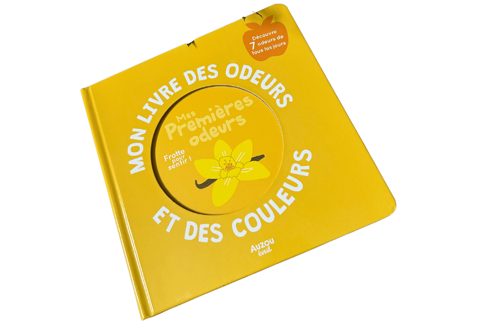 Livre des odeurs et des couleurs / "Mes premières odeurs"