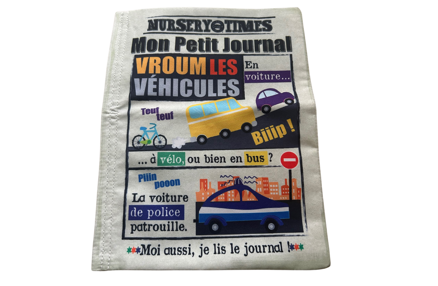 Mon petit journal " Les véhicules "