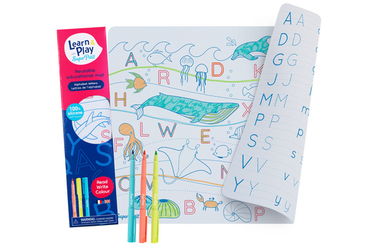 Set en silicone "les lettres de l'alphabets"