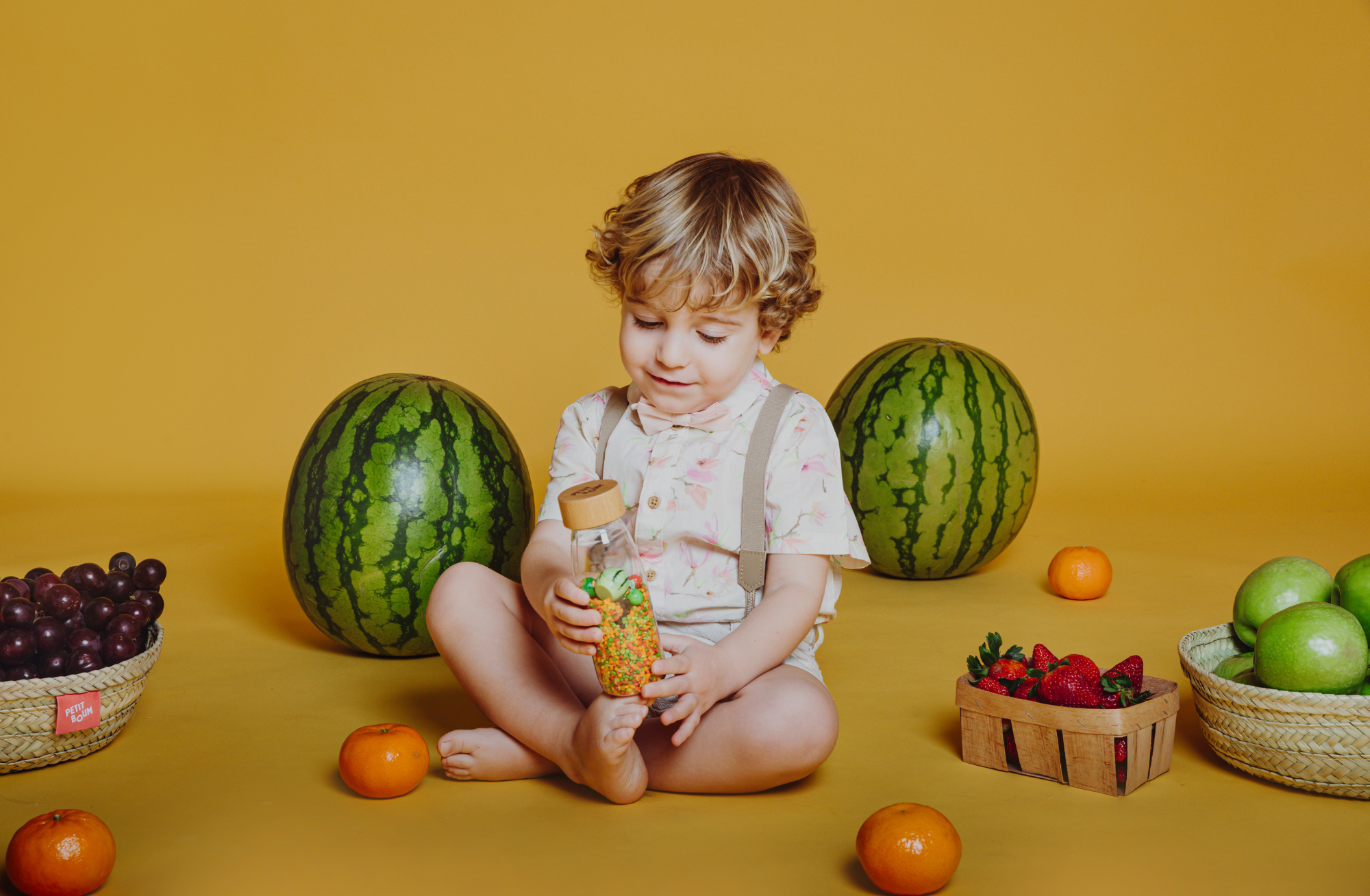 Bouteille sensorielle ♫ / "Fruits"