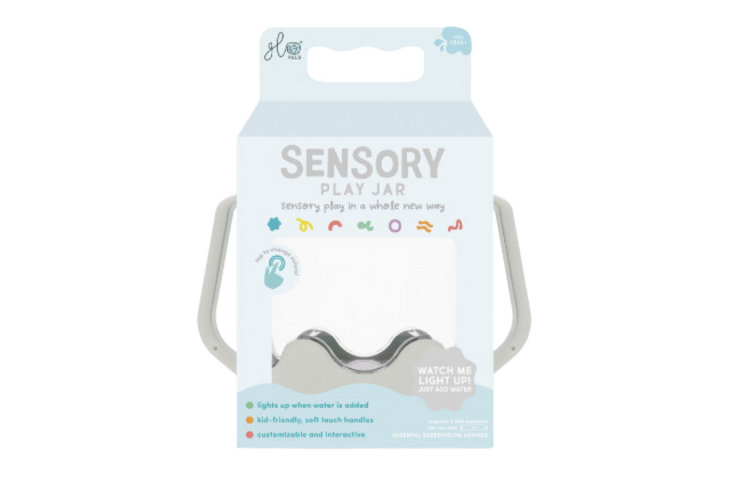Pot sensory Glo pals (gris)