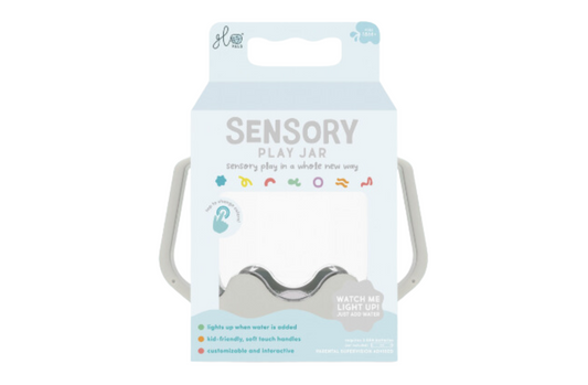 Pot sensory Glo pals (gris)