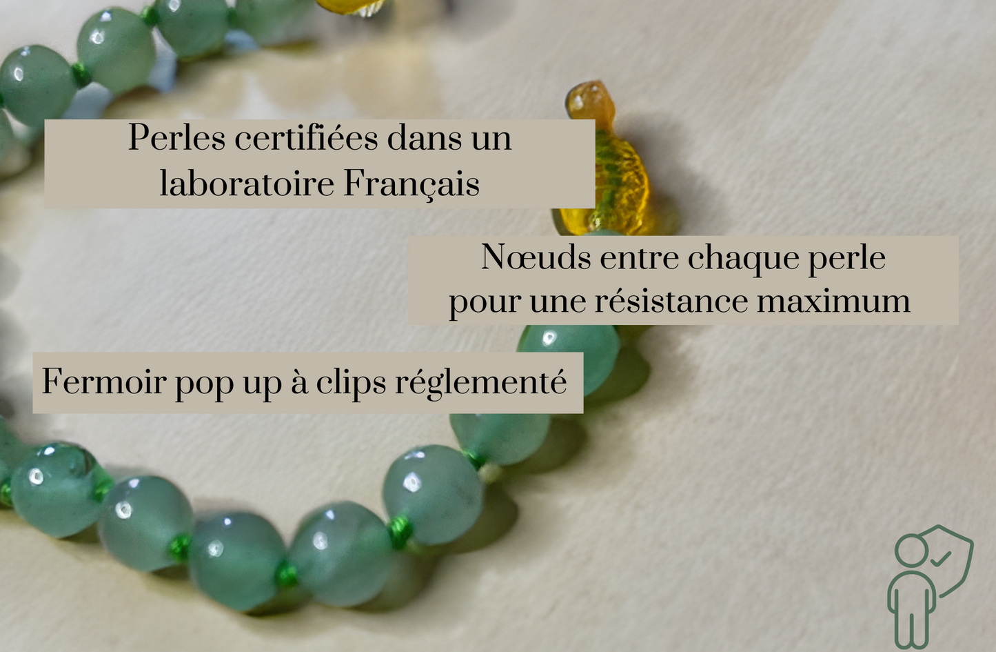 Bracelet bébé / Aventurine