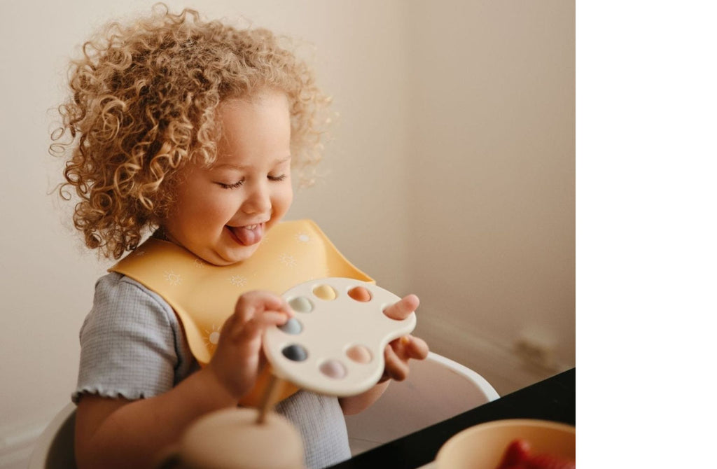 Palette de peinture à presser
