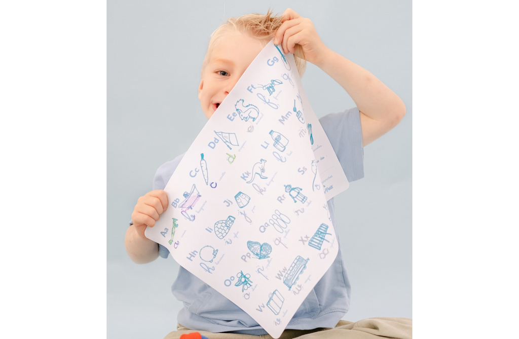 Set en silicone " Abécédaire"