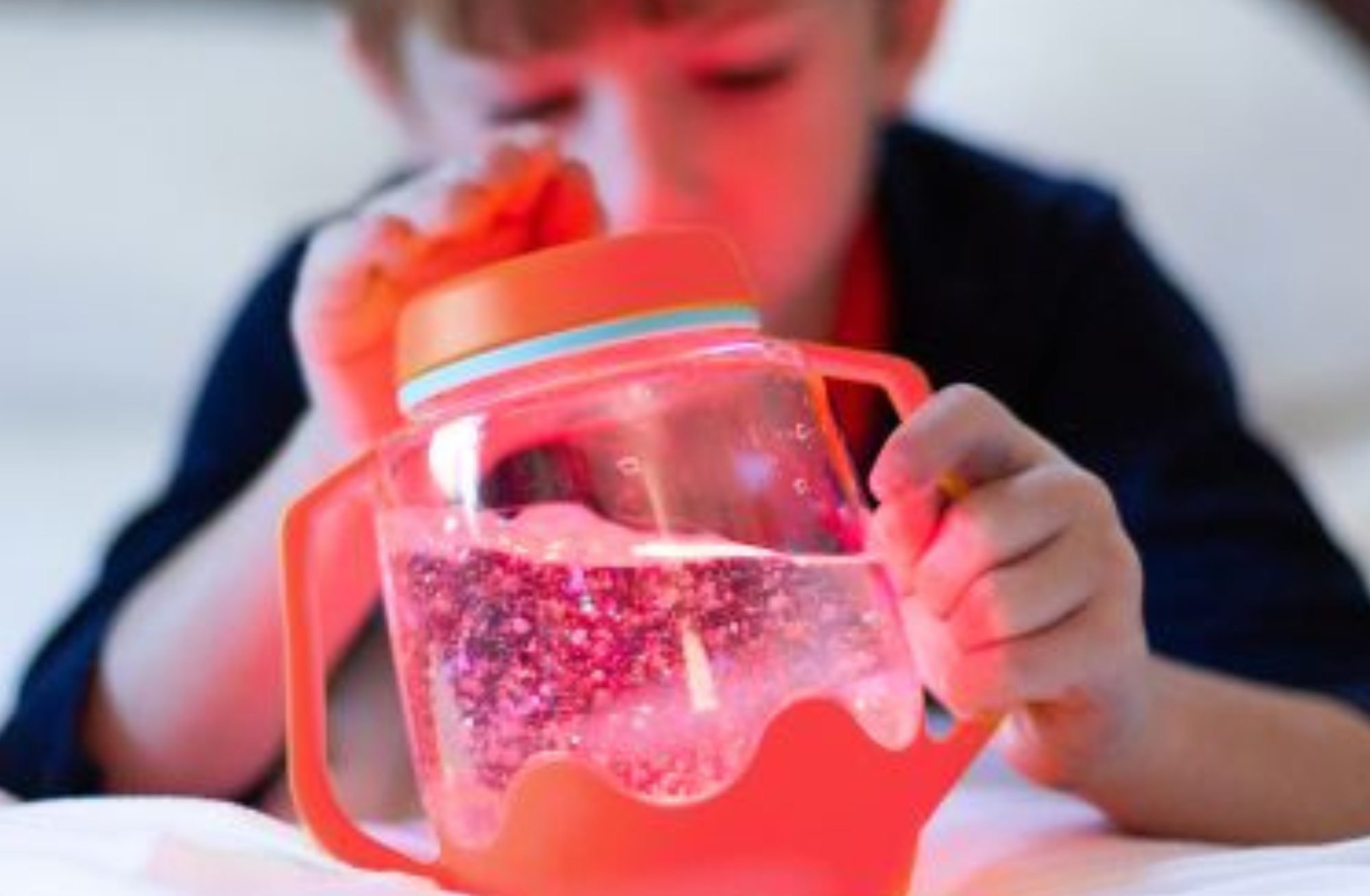 Pot sensory Glo pals (corail)