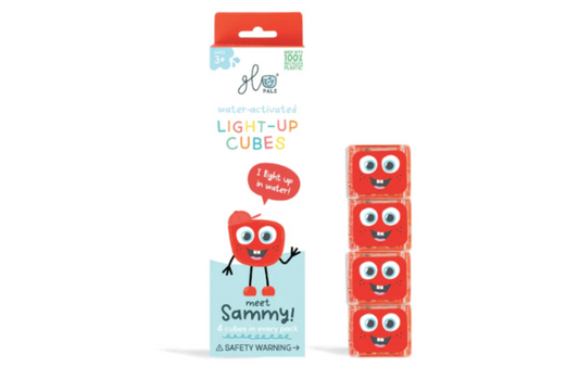 Glo Pals cubes (personnage Sammy / rouge)