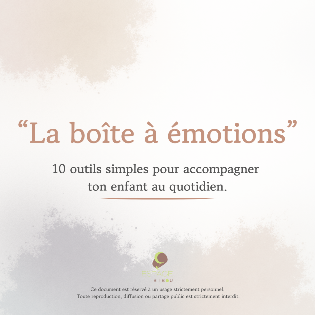 Mes essentiels PDF  : “La boîte à émotions”