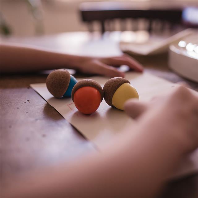 Mes crayons en liège