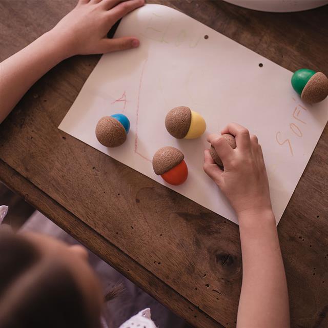 Mes crayons en liège