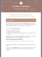 Mes essentiels PDF  : “La boîte à émotions”