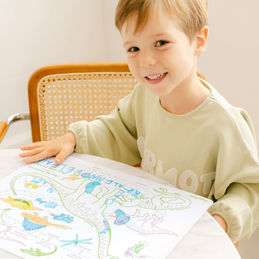 Set en silicone "L'ère des dinosaures"