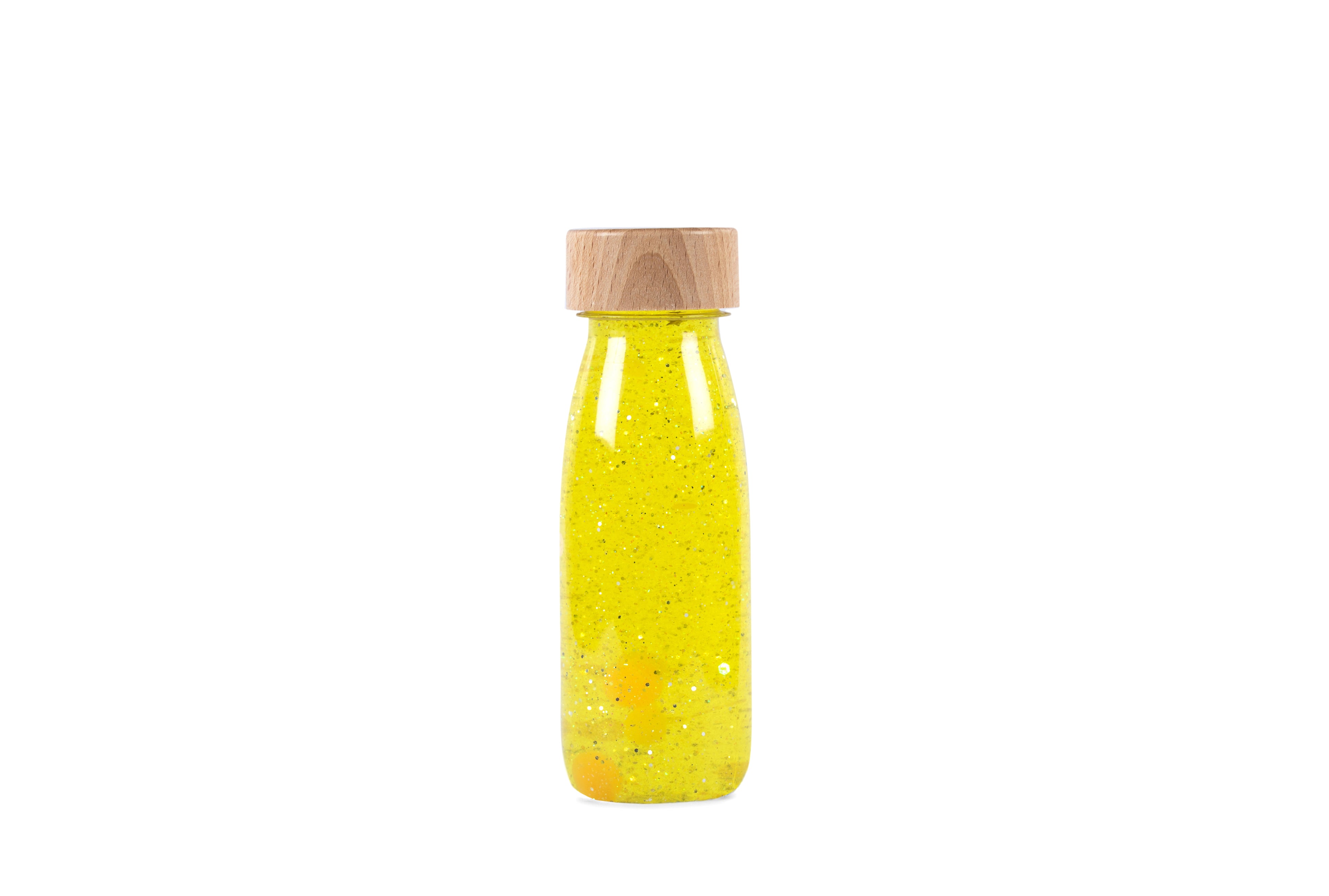 Bouteille sensorielle flottante ○ jaune