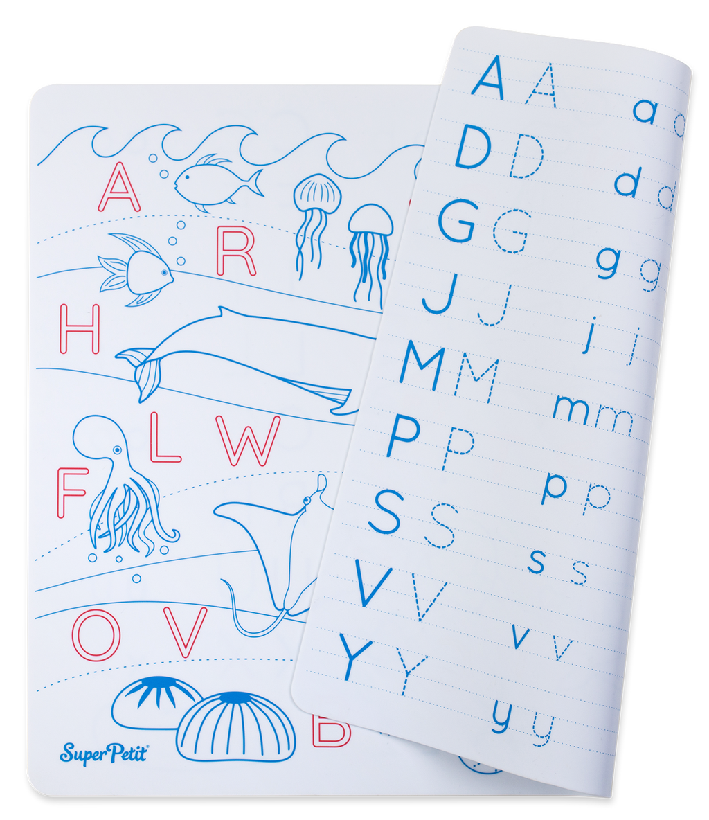 Set en silicone "les lettres de l'alphabets"