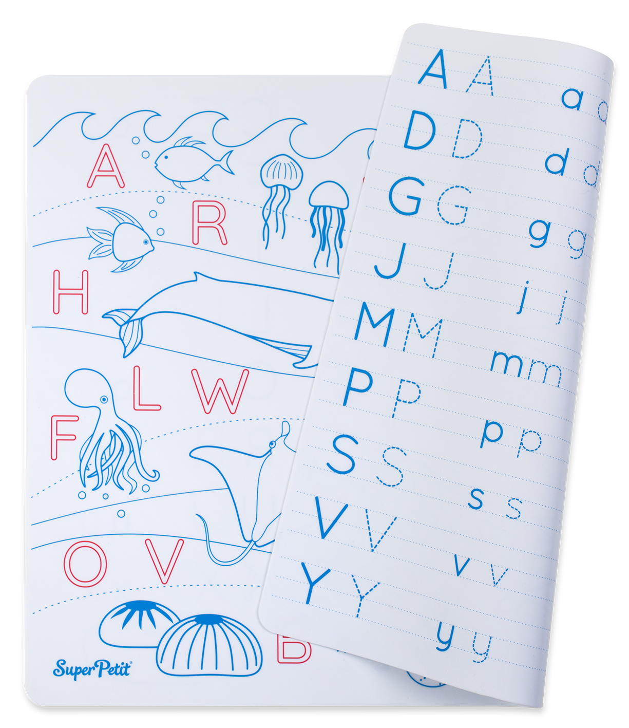 Set en silicone "les lettres de l'alphabets"