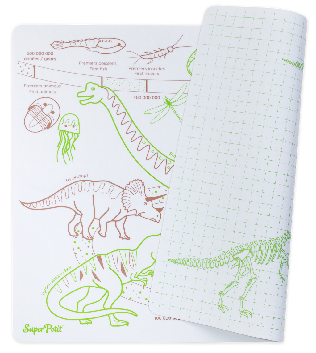 Set en silicone "L'ère des dinosaures"