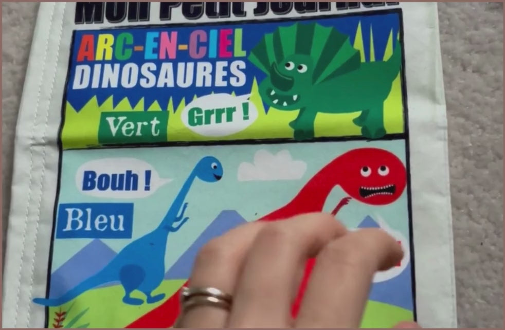 Mon petit journal " Arc-en-ciel de Dinosaures "