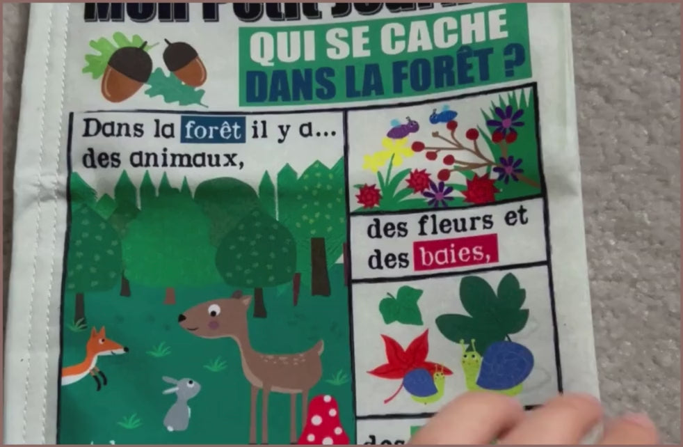 Mon petit journal " Qui se cache dans la forêt? "
